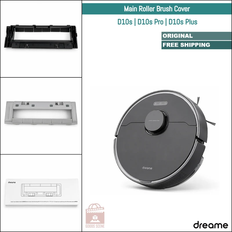 Dreame D10s, D10s Pro, D10s Plus | Original Spare Parts & Accessories: Main Roller Brush Cover