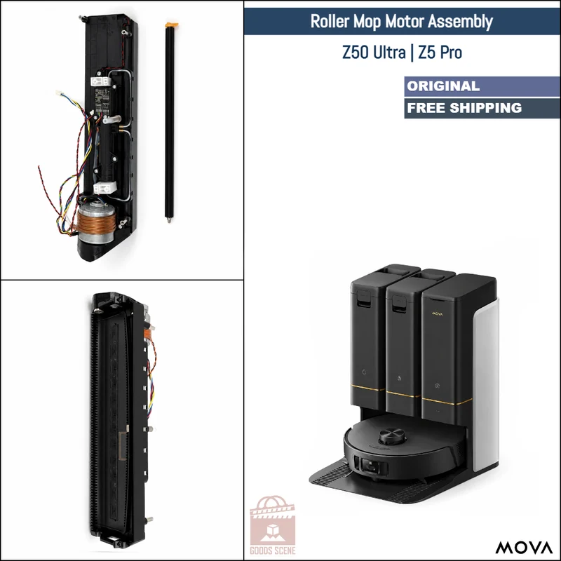 MOVA Z50 Ultra, Z5 Pro | Original Spare & Repair Parts: Roller Mop Floating Chamber Motor
