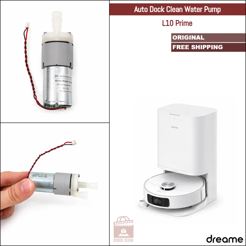 Dreame L10 Prime | Original Spare & Repair Parts For Auto Empty Dock: Clean Water Pump