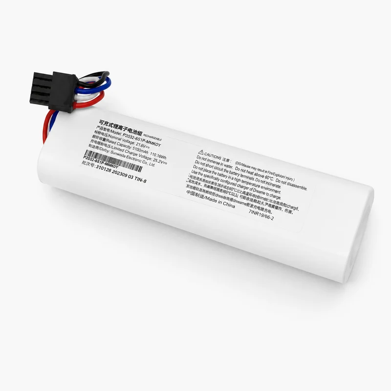 Dreame F9 Pro, D9 Plus, MOVA L300, L600, Trouver Finder RLS3, LDS Finder | Original Spare & Repair Parts: OEM Battery Pack, 2600mAh
