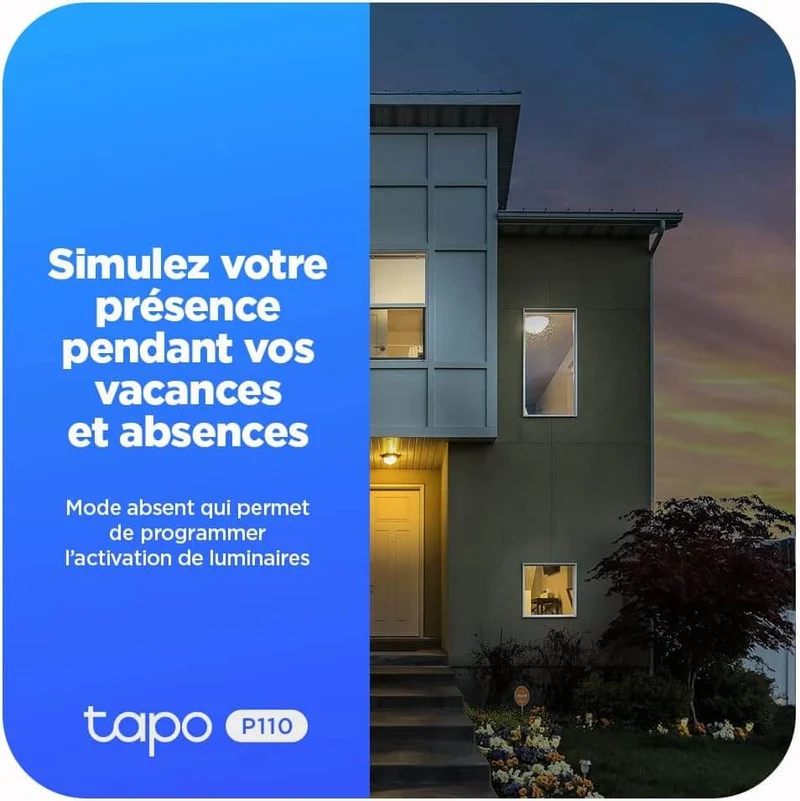 Prise Connectée 16A avec Suivi de Consommation - Tapo P110