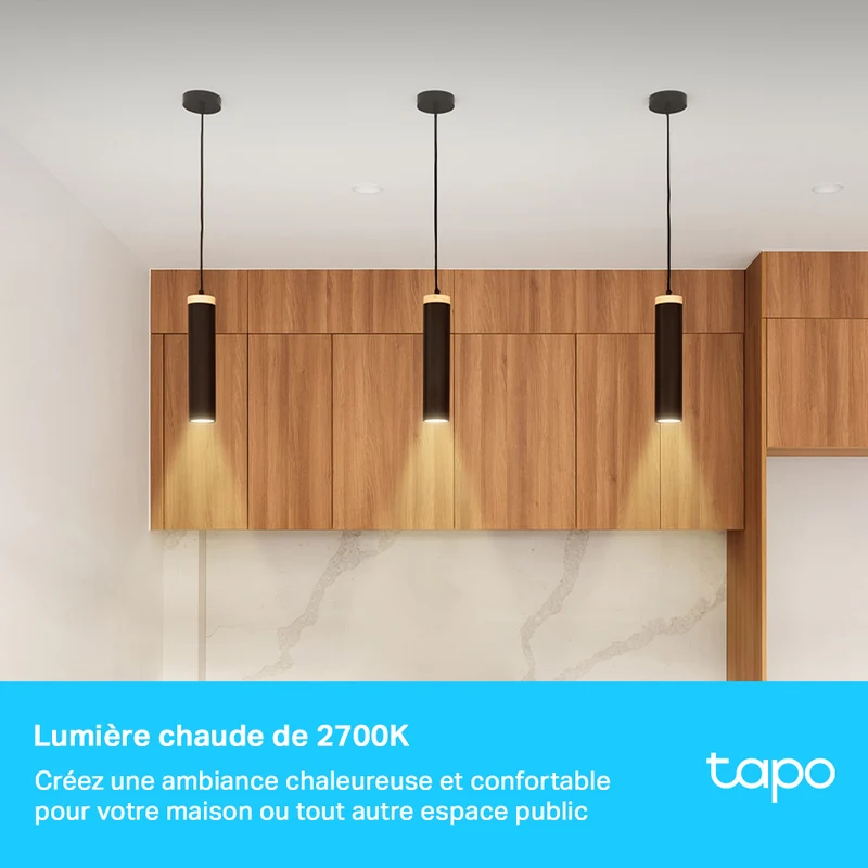 Ampoule LED Connectée GU10 Blanc Chaud 350 Lumens - Tapo L610