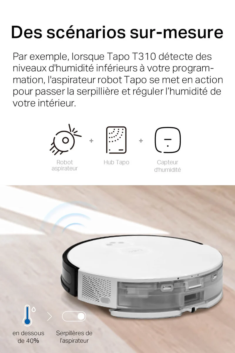 Capteur de Température et d'Humidité Connecté - Tapo T310