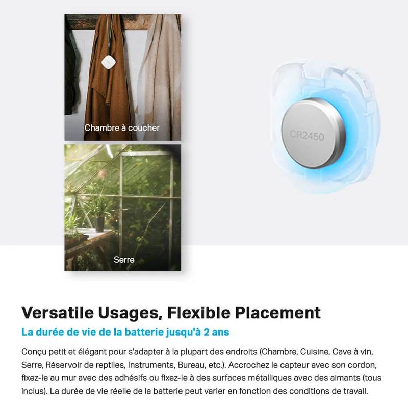 Capteur de Température et d'Humidité Connecté - Tapo T310