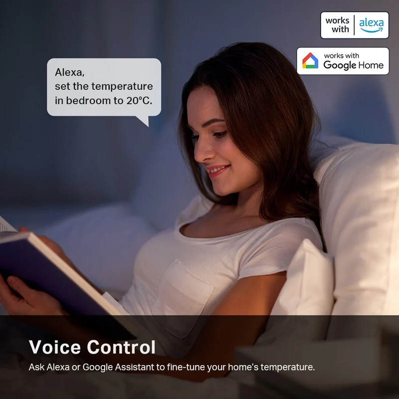 Tête Thermostatique Connectée Vanne de Radiateur KE100