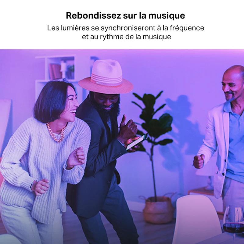 Ruban LED Connecté Multicolore 5 Mètres - Tapo L920-5