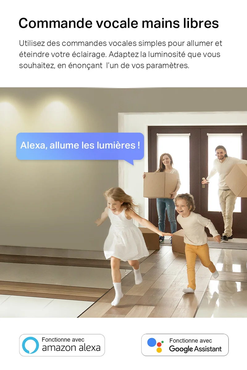 Ampoule Spot Connectée GU10 Multicolore 350 Lumens - Tapo L630