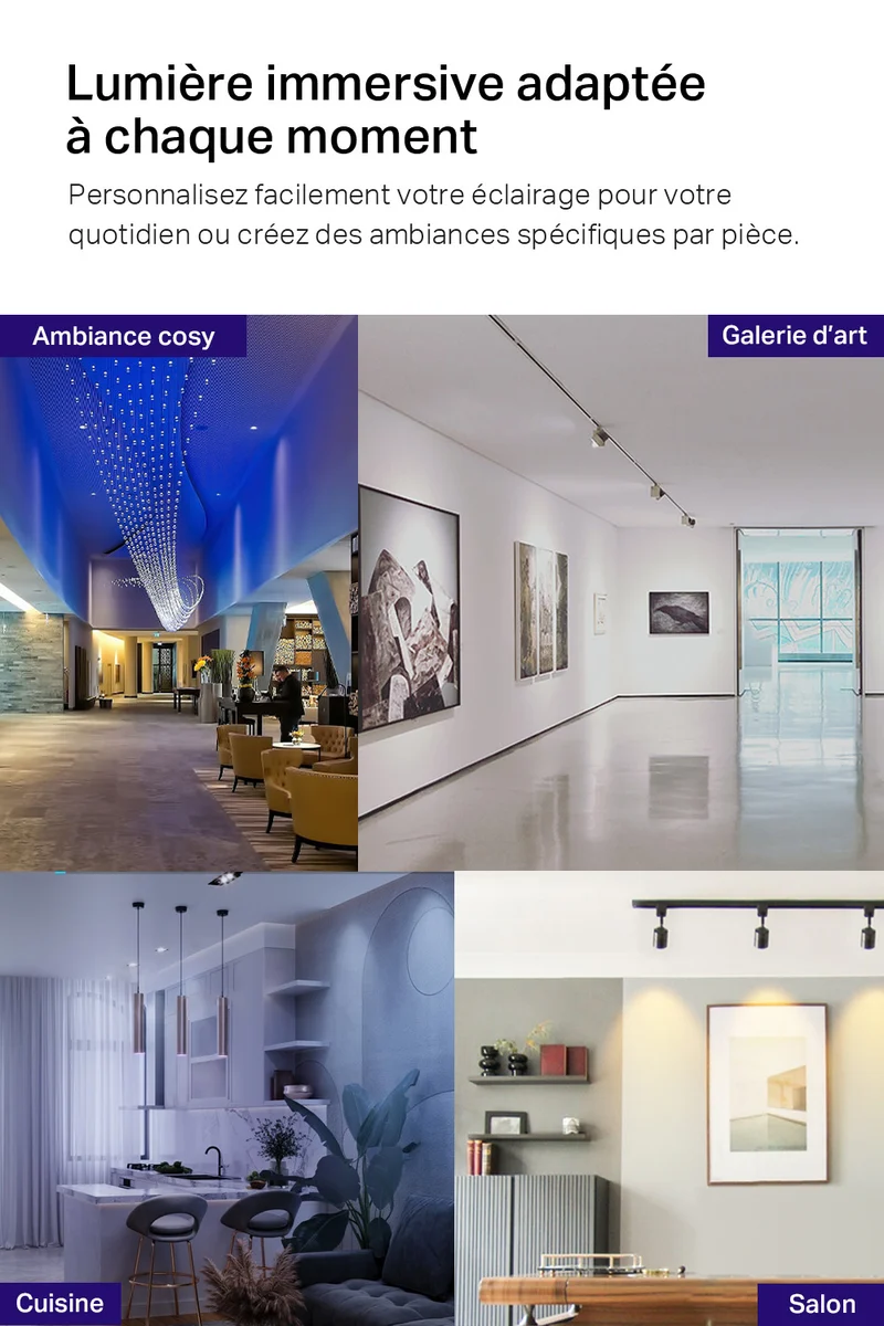 Ampoule Spot Connectée GU10 Multicolore 350 Lumens - Tapo L630