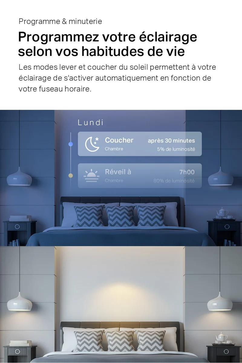 Ampoule Spot Connectée GU10 Multicolore 350 Lumens - Tapo L630