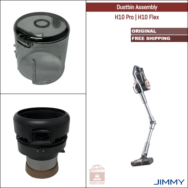 Jimmy H10 Pro, H10 Flex, H11 Pro | Original Spare Parts & Accessories: Dustbin Assembly