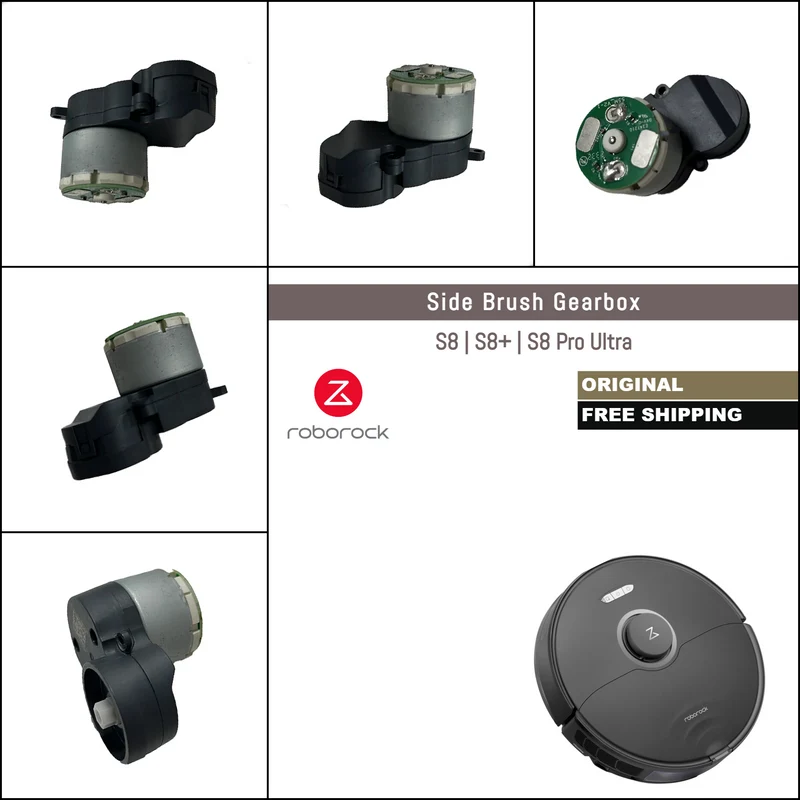 Roborock S8, S8+, S8 Pro Ultra | Original Spare & Repair Parts: Side Brush Gearbox Motor