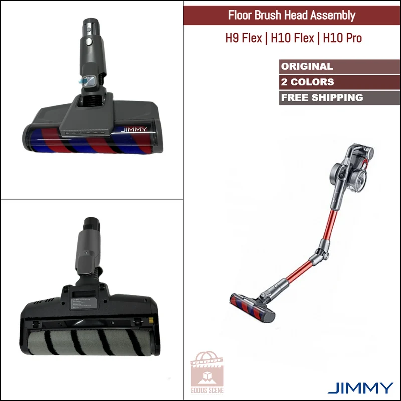 Jimmy H9 Flex, H10 Flex, H10 Pro | Original Spare Parts & Accessories: Electric Floor Head