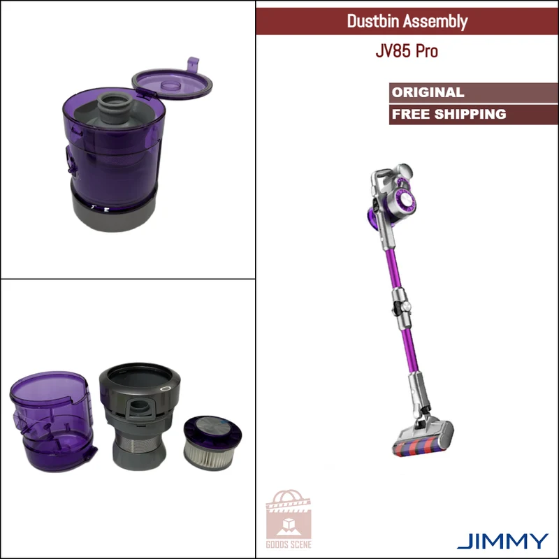 Jimmy JV85 Pro | Original Spare Parts & Accessories: Dustbin Assembly