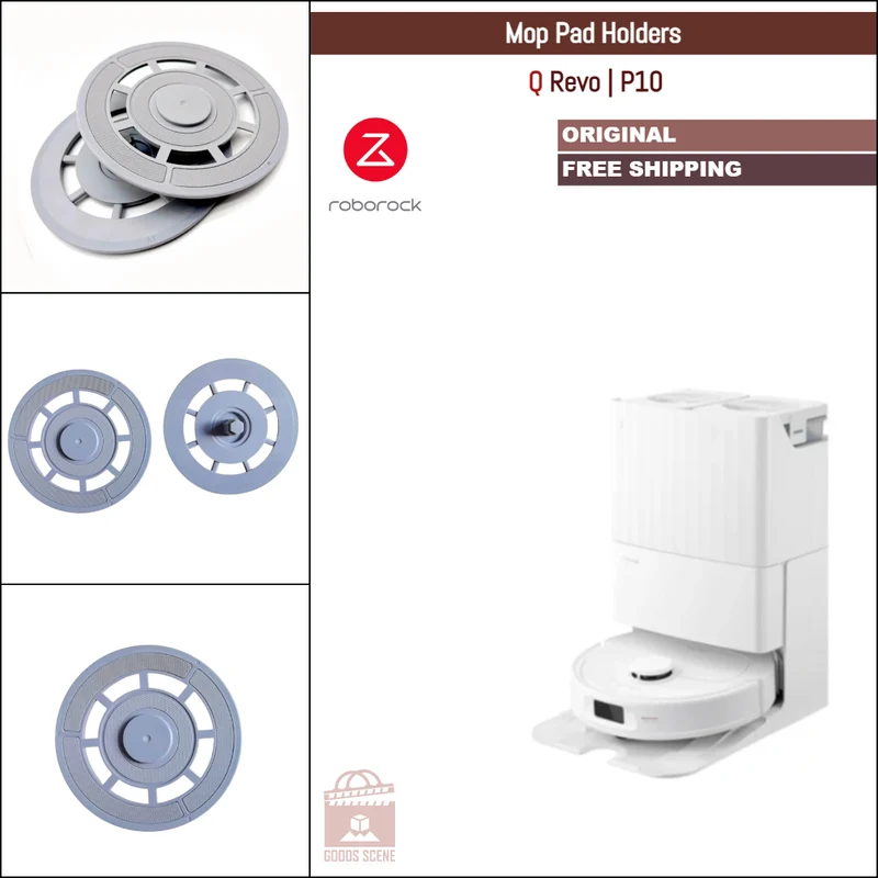 Roborock Q Revo, P10 | Original Spare Parts & Accessories: Mop Pad Mount Tray Holders
