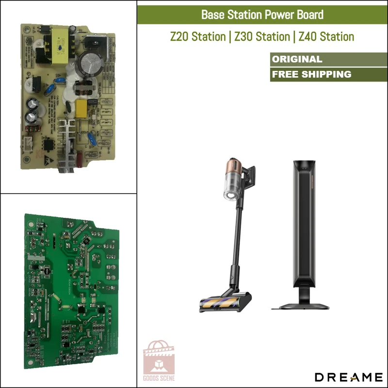Dreame Z20 Station, Z30 Station, Z40 Station | Original Spare & Repair Parts For Dock: Base Station Power Board