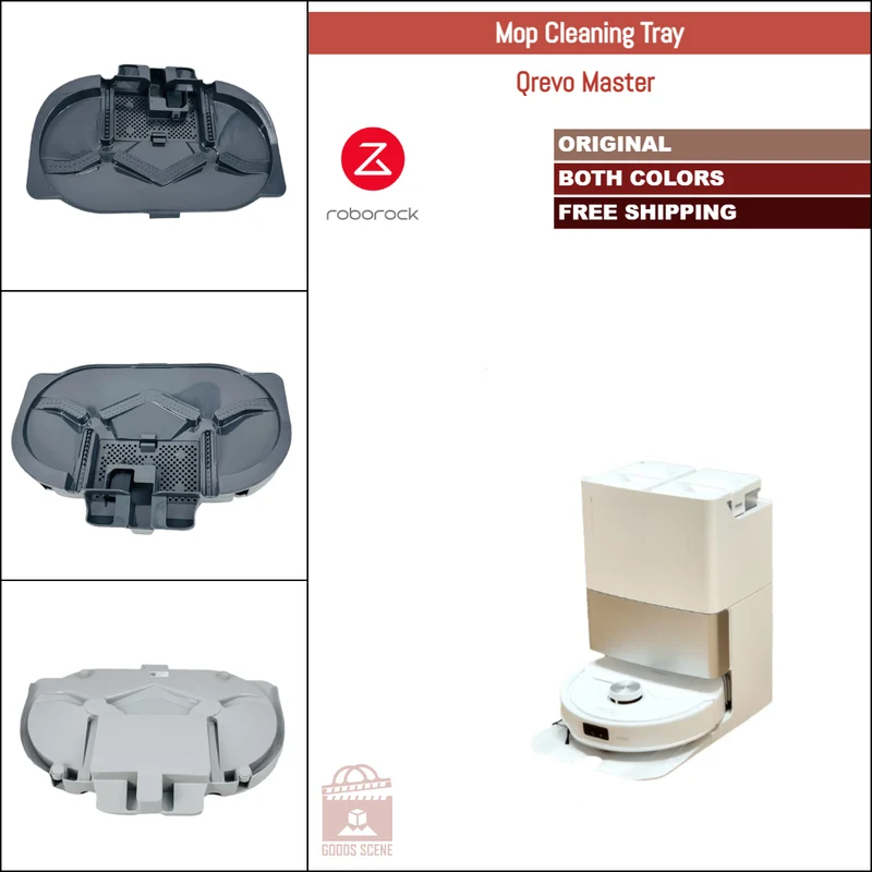 Roborock Qrevo Master | Original Spare Parts & Accessories For Auto Dock: Mop Cleaning Dock Tray