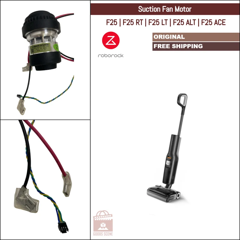 Roborock F25, F25 RT, F25 LT, F25 ALT, F25 ACE | Original Spare & Repair Parts: Water Suction Fan Motor