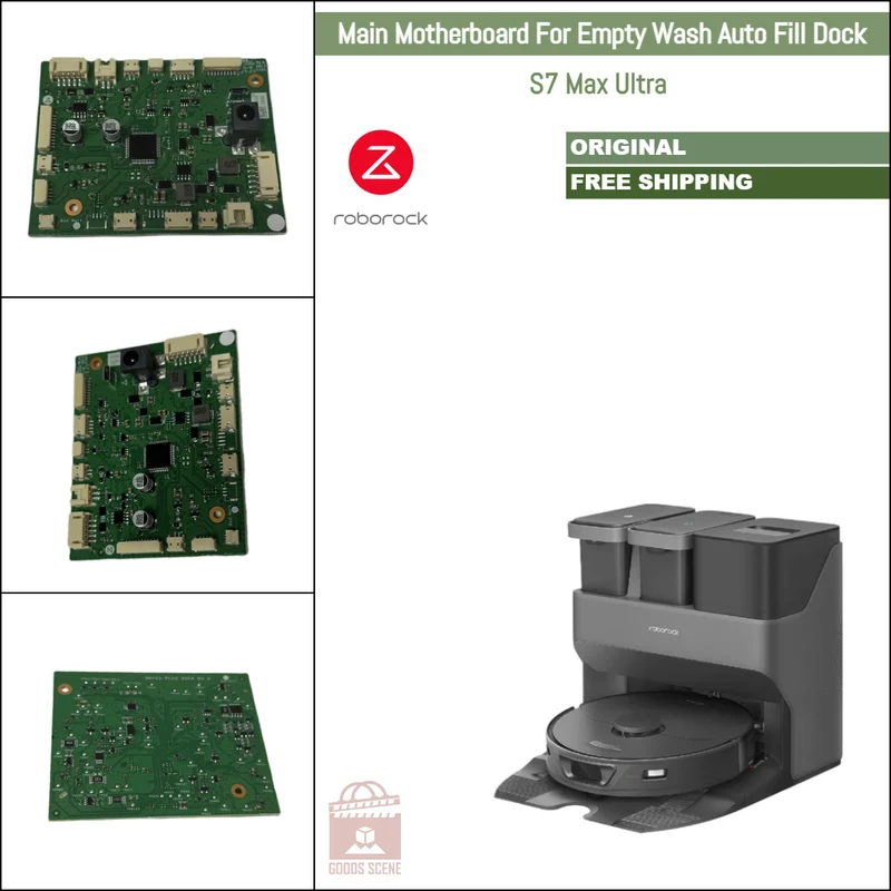 Roborock S7 Max Ultra | Original Spare & Repair Parts For Auto Empty Dock: Main Motherboard, 220V