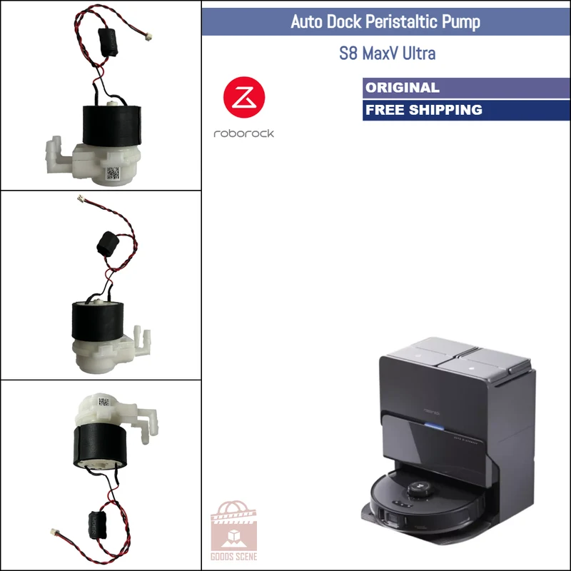 Roborock S8 MaxV Ultra | Original Spare & Repair Parts For Auto Dock: Peristaltic Pump