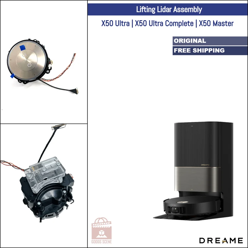 Dreame X50 Ultra, X50 Ultra Complete, X50 Master | Original Spare & Repair Parts: LDS Lifting Lidar Assembly