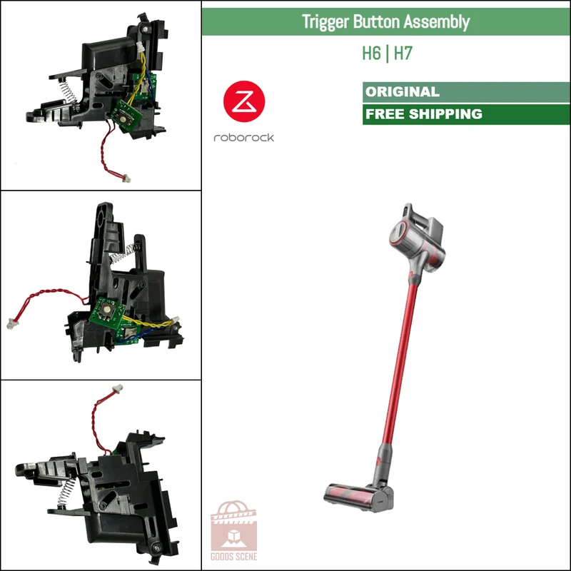 Roborock H6, H7 | Original Spare & Repair Parts: Trigger Switch Button Assembly
