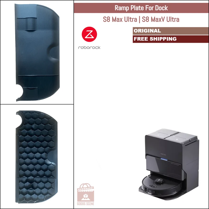 Roborock S8 Max, S8 MaxV Ultra | Original Spare Parts & Accessories For Auto-Empty Dock: Ramp Plate