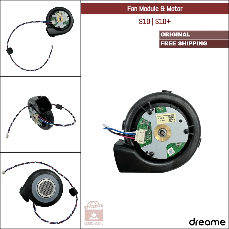 Dreame S10, S10+, L20 Ultra, L30 Ultra | Original Spare & Repair Parts: Fan Motor Module