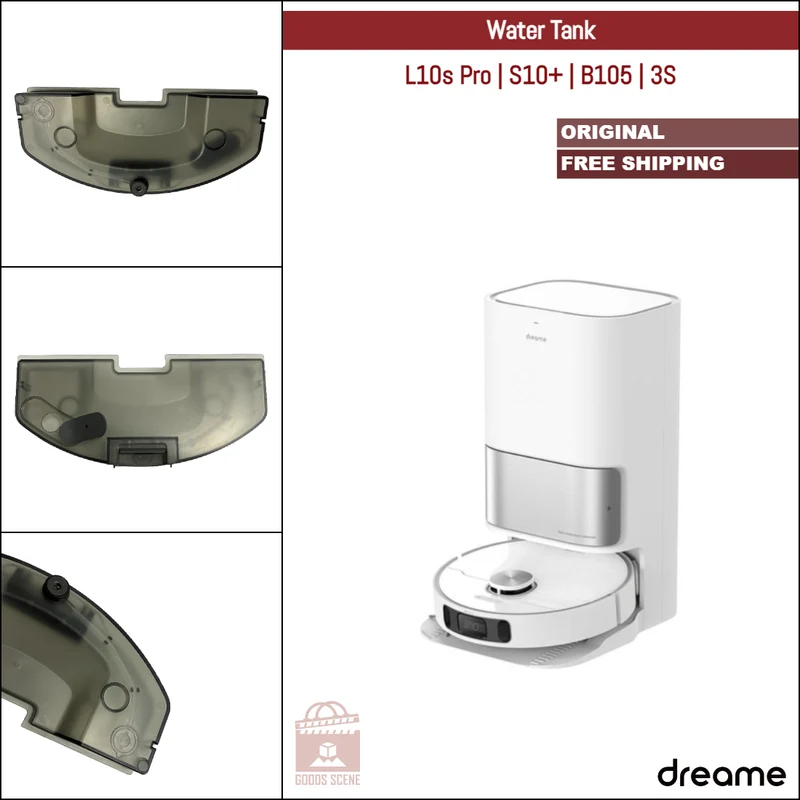 Dreame L10s Pro, S10+, B105, 3S | Original Spare Parts & Accessories: Water Tank