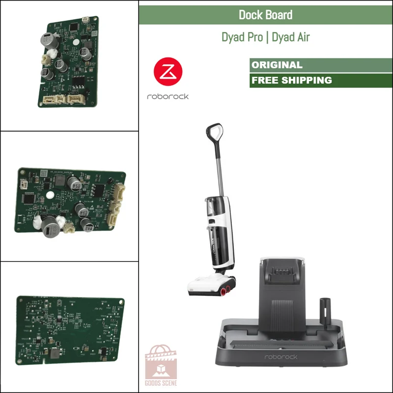 Roborock Dyad Pro, Dyad Air | Original Spare & Repair Parts For Dock: Halberd PCB Board