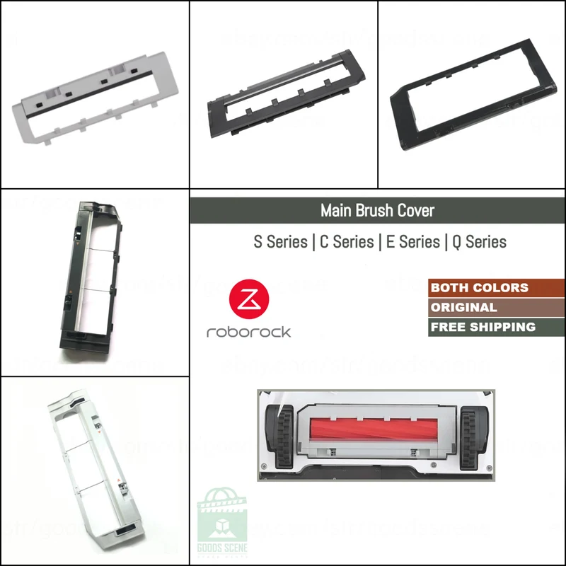 Roborock S4 Max, S5 Max, S6 Pure, S6 MaxV, S7, S7 Pro, S8 Pro, Q5, Q7, Q Revo And Various Models | Original Spare Parts & Accessories: Main Brush Cover