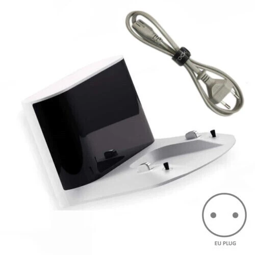 Roborock S5 Max, S6 Pure, S6 MaxV, S7, S8, Q7 | Original Used Spare Parts & Accessories: Dock Charger Station with Cord - Black Or White