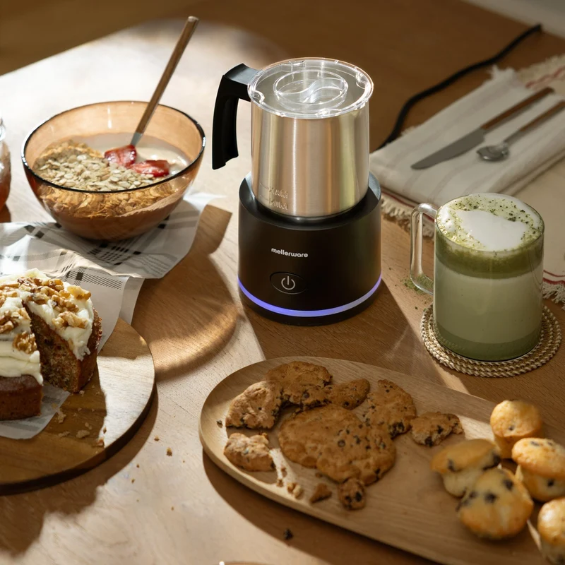 Milchaufschäumer | Für cremigen Milchschaum, Cappuccino, Frappé und kreative Kaffeegetränke zu Hause