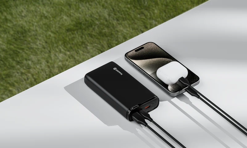 Powerbank 20000 mAh | Universelle Schnelllade-Powerbank mit USB-C PD und Dual USB-A