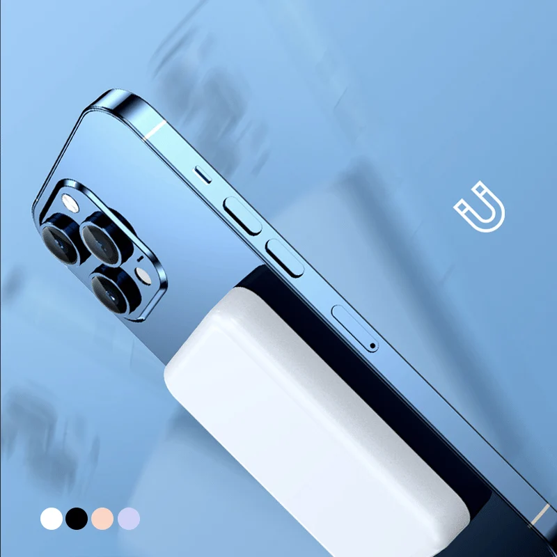 Magnet Powerbank | Tragbare MagSafe Powerbank mit kabellosem Schnellladen