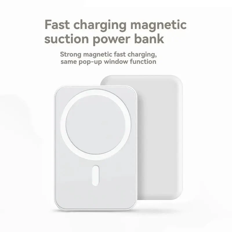 Magnet Powerbank | Tragbare MagSafe Powerbank mit kabellosem Schnellladen