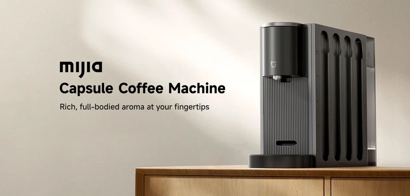 Xiaomi Mijia Capsule Coffee Machine S1 Home One-key Portable Extraction Dual Drive Precision Temperature Control Machine