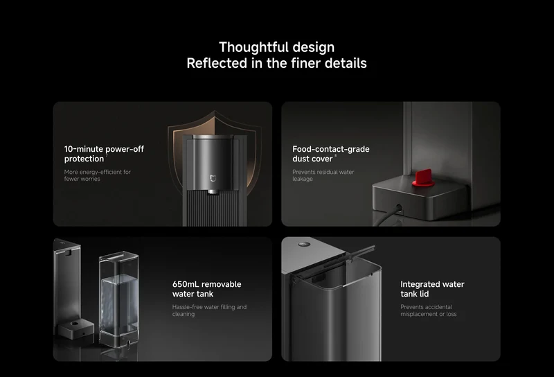 Xiaomi Mijia Capsule Coffee Machine S1 Home One-key Portable Extraction Dual Drive Precision Temperature Control Machine
