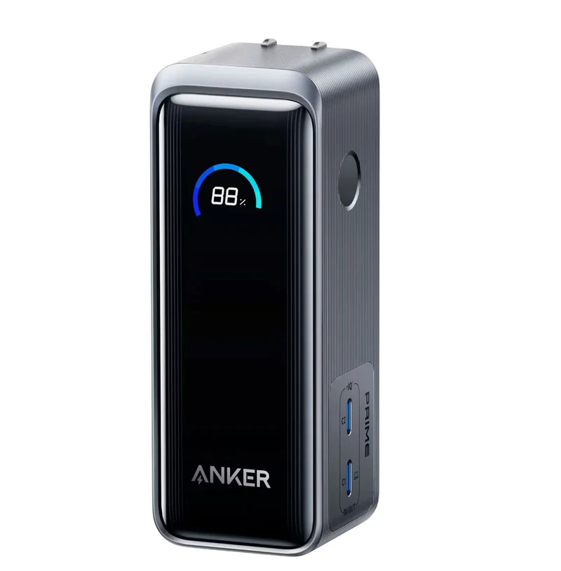 Anker A1339 Prime Power Bank Foldable-Plug Fusion 9600mAh – 65W