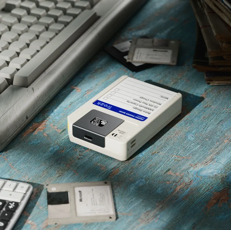 Trozk Floppy Magnetic 22.5W Power Bank 10000mAh Without Storage