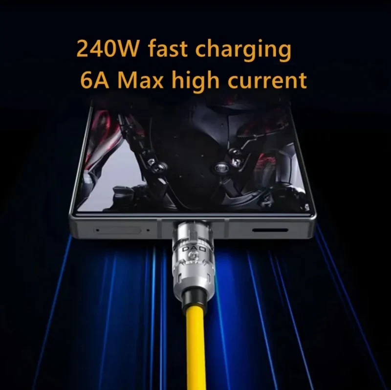 Nubia 6A PD3.1 C to C Fast Charging Data Cable With MFi Certification 150cm