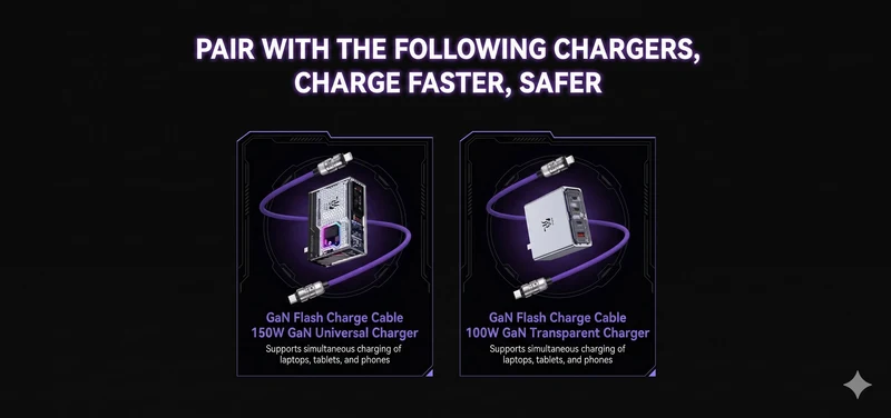 Nubia 6A PD3.1 C to C Fast Charging Data Cable With MFi Certification 150cm