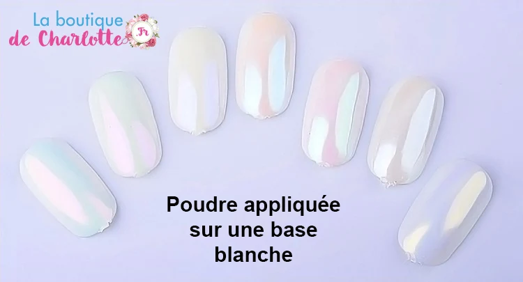 POUDRE EFFET MIROIR POUR MANUCURE
