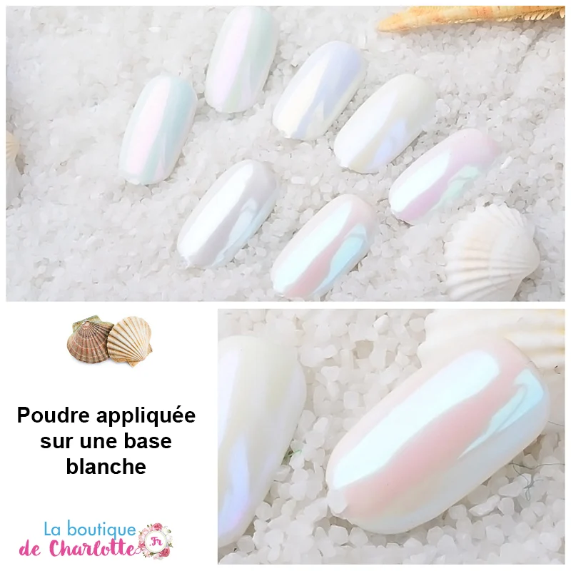 POUDRE EFFET MIROIR POUR MANUCURE