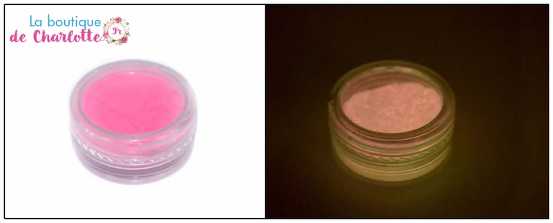 POUDRE PHOSPHORESCENTE A ONGLES