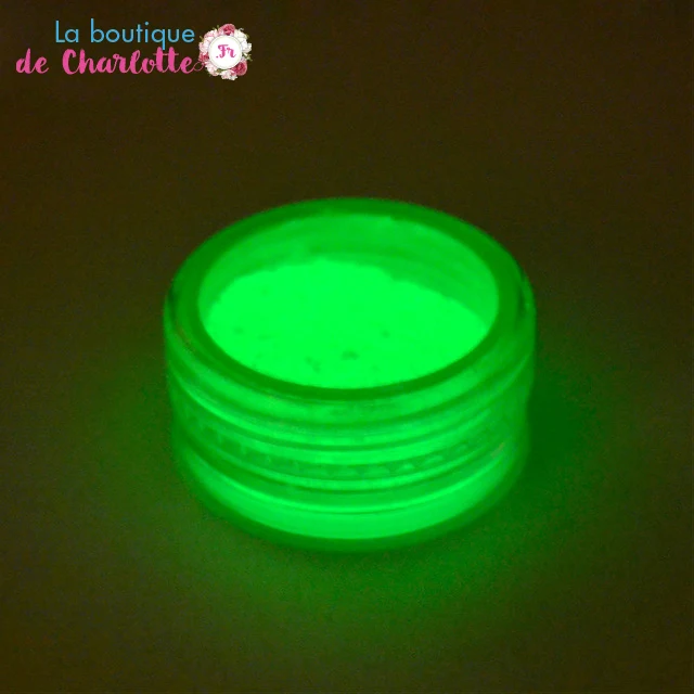 POUDRE PHOSPHORESCENTE A ONGLES