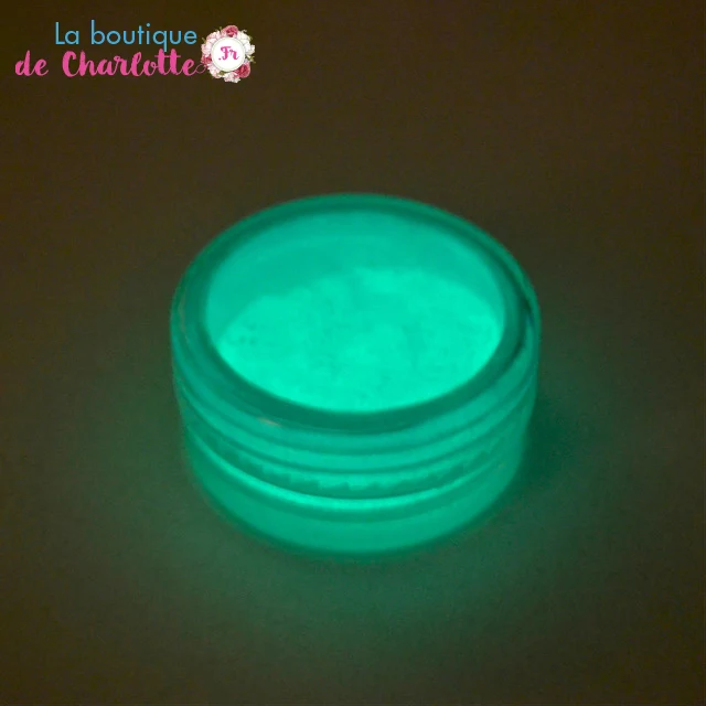 POUDRE PHOSPHORESCENTE A ONGLES