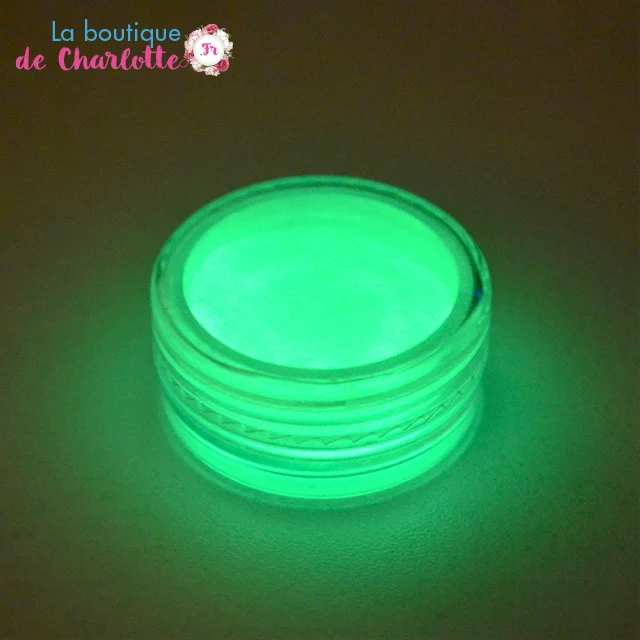 POUDRE PHOSPHORESCENTE A ONGLES