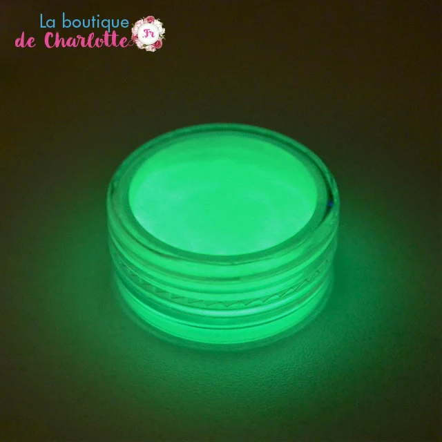 POUDRE PHOSPHORESCENTE A ONGLES