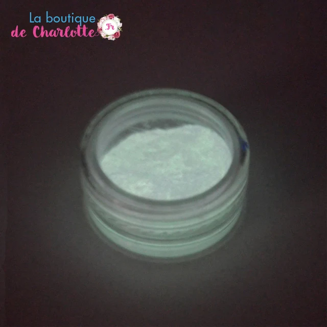 POUDRE PHOSPHORESCENTE A ONGLES