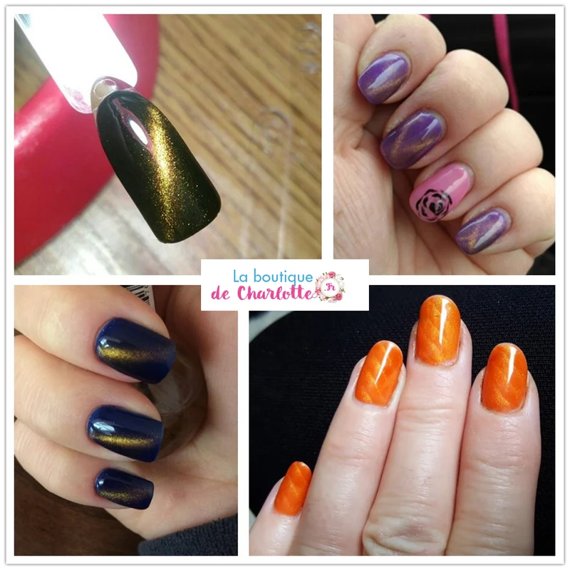 VERNIS EFFET MÉTALLIQUE POUR MANUCURE